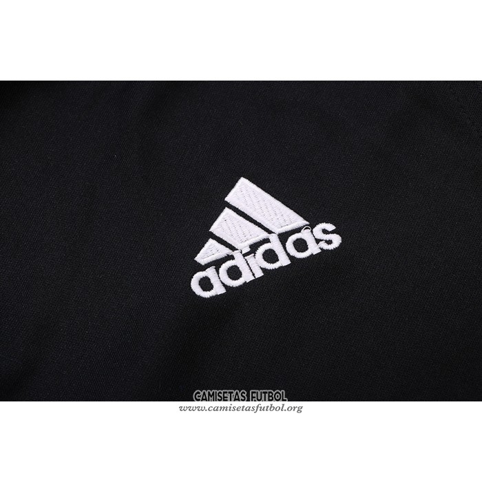 Chandal de Chaqueta del Manchester United Nino 2022/2023 Negro y Rojo